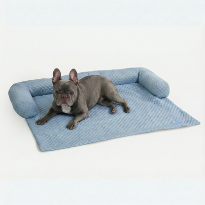 Cooling Couch Cover Dog Bed with Bolster Support