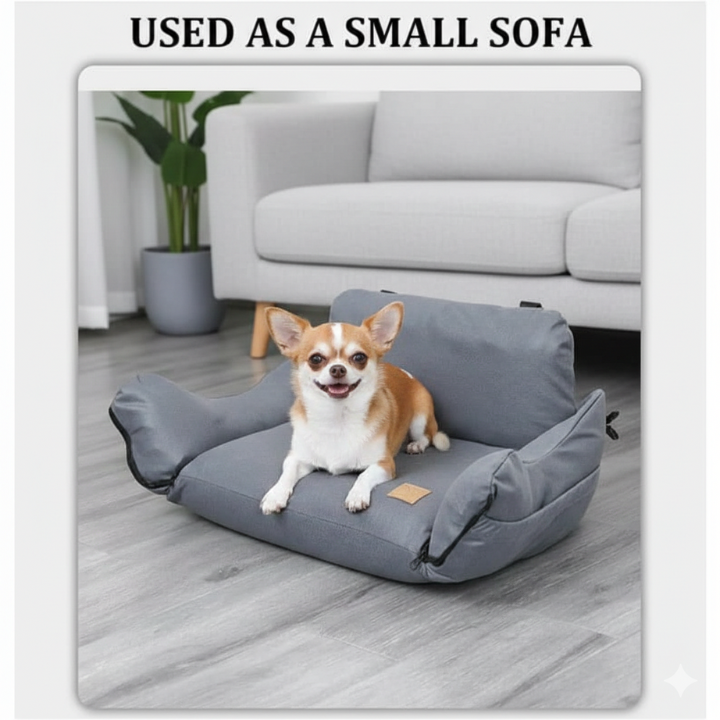 Waterproof Dog Booster Car Seat