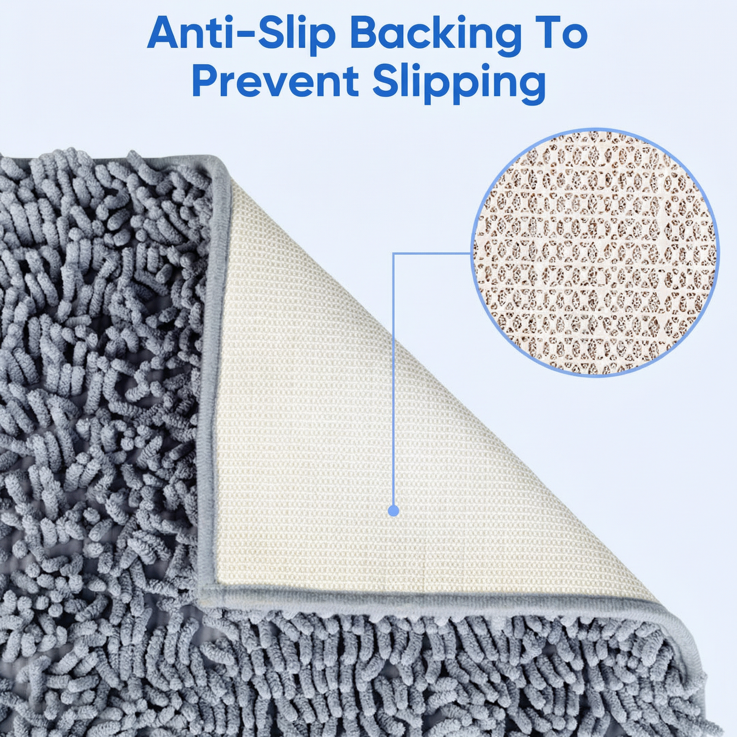 Absorbent Dog Door Mat for Muddy Paws