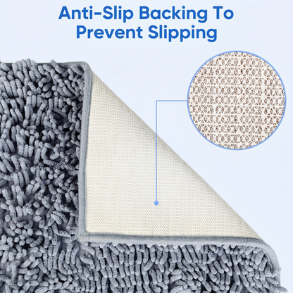 Absorbent Dog Door Mat for Muddy Paws