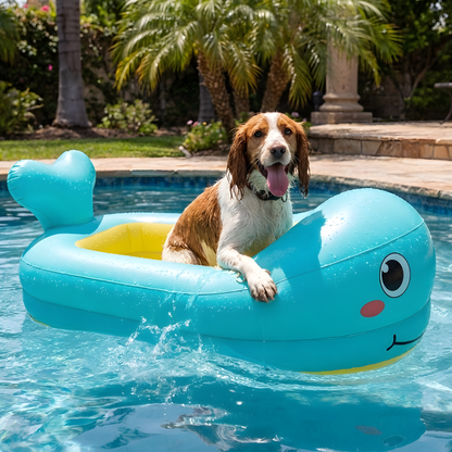 Inflatable Dog Pool Float