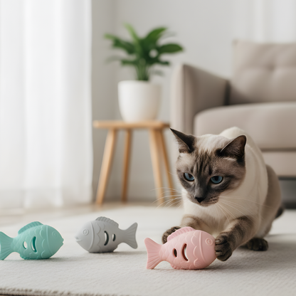 Fish Cat Treat Dispenser