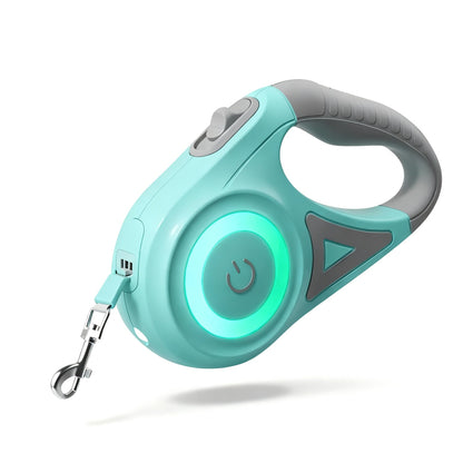 LED Retractable Dog Leash