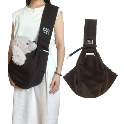 Crossbody Pet Sling Carrier for Small Dogs