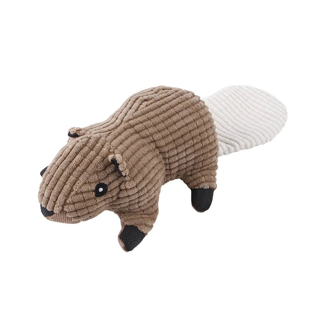 Durable Plush Dog Chew Toy