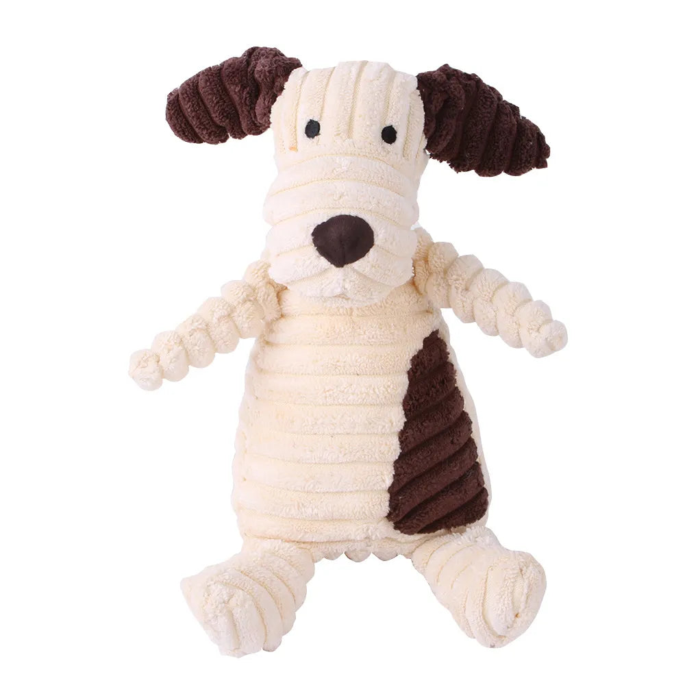 Durable Plush Dog Chew Toy