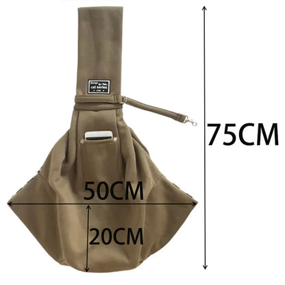 Crossbody Pet Sling Carrier for Small Dogs