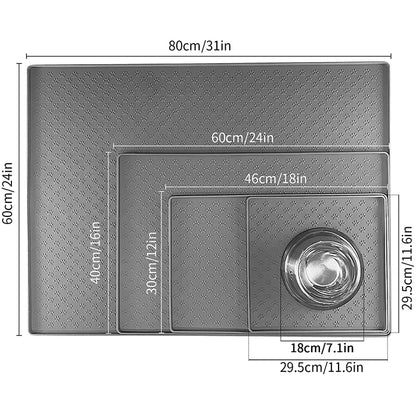 Non-Slip Dog Food Placemat