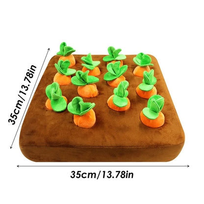 Carrot Snuffle Dog Toy