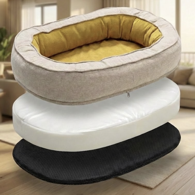 FurGrovers Donut Dog Bed