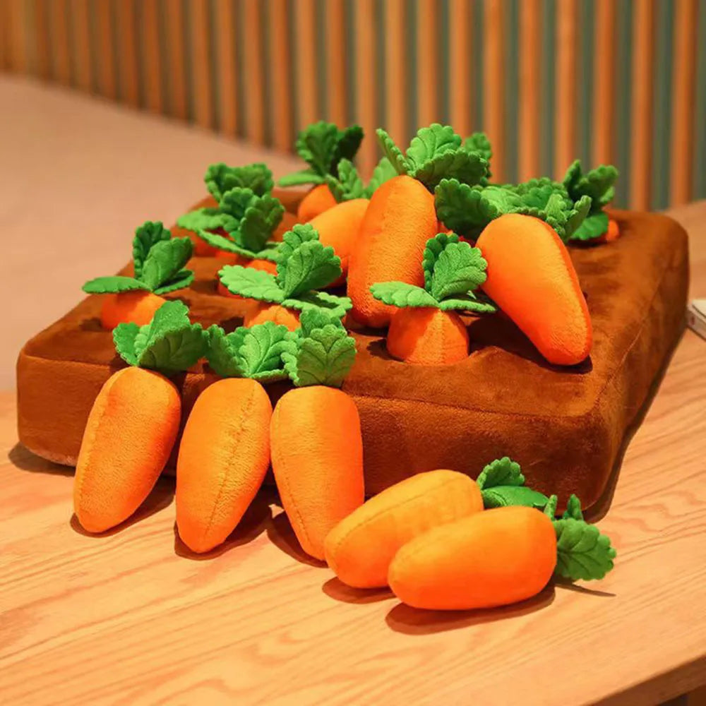 Carrot Snuffle Dog Toy