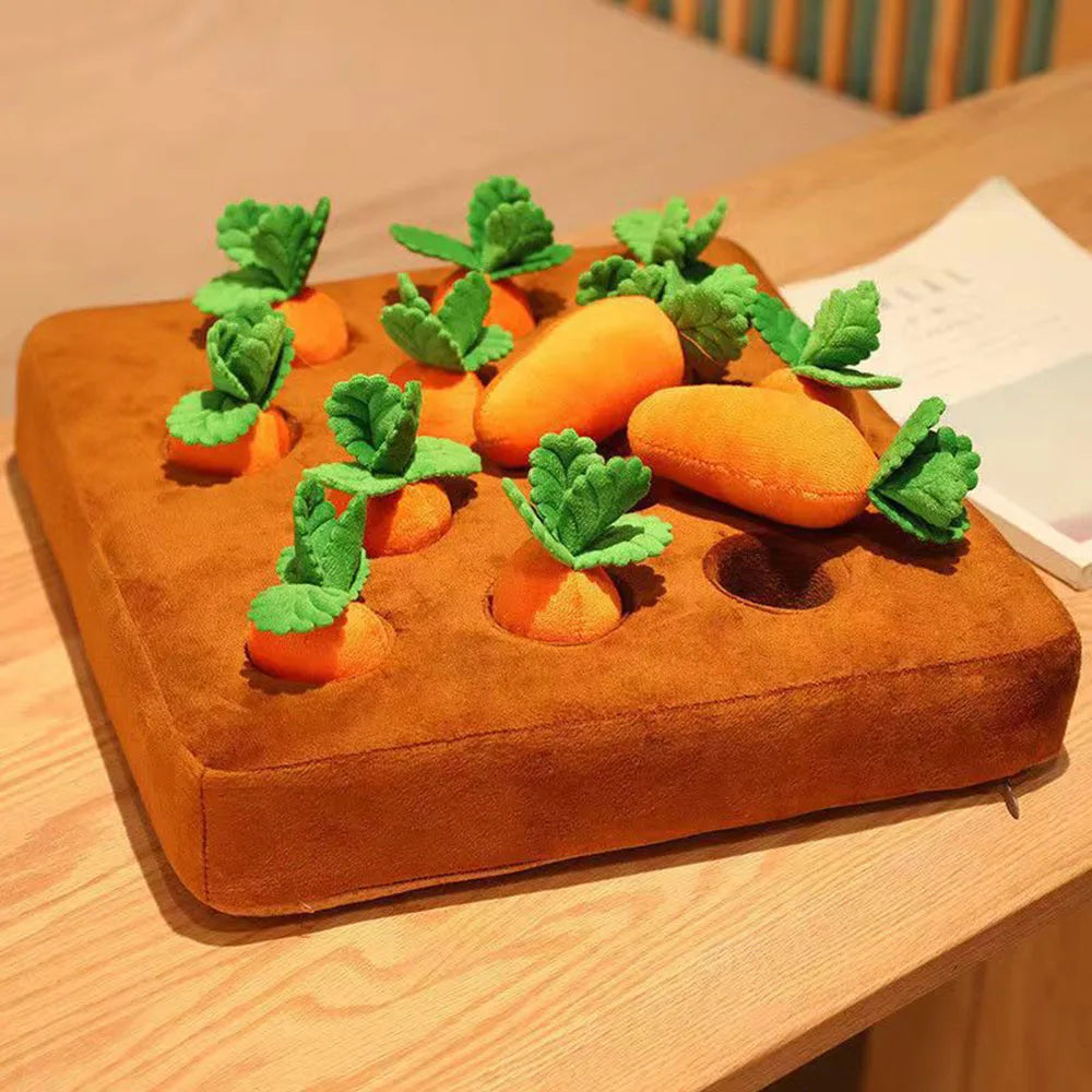 Carrot Snuffle Dog Toy