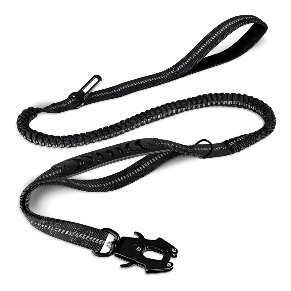 Heavy Duty Dog Leash with Seatbelt Clip