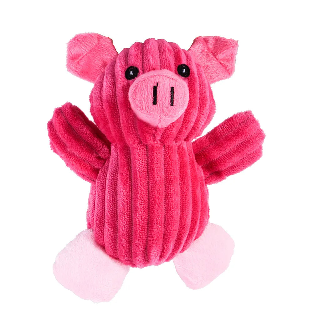 Durable Plush Dog Chew Toy