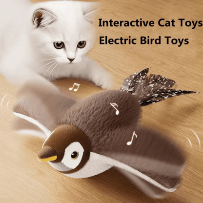 Flying Bird Cat Toy