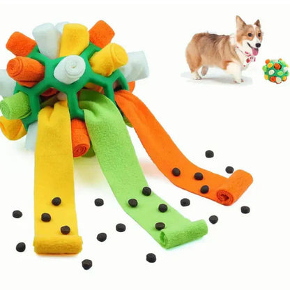 Snuffle Treat Dog Ball
