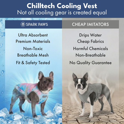 2-Pack Evaporative Dog Cooling Vests