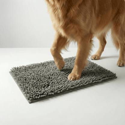 Absorbent Dog Door Mat for Muddy Paws