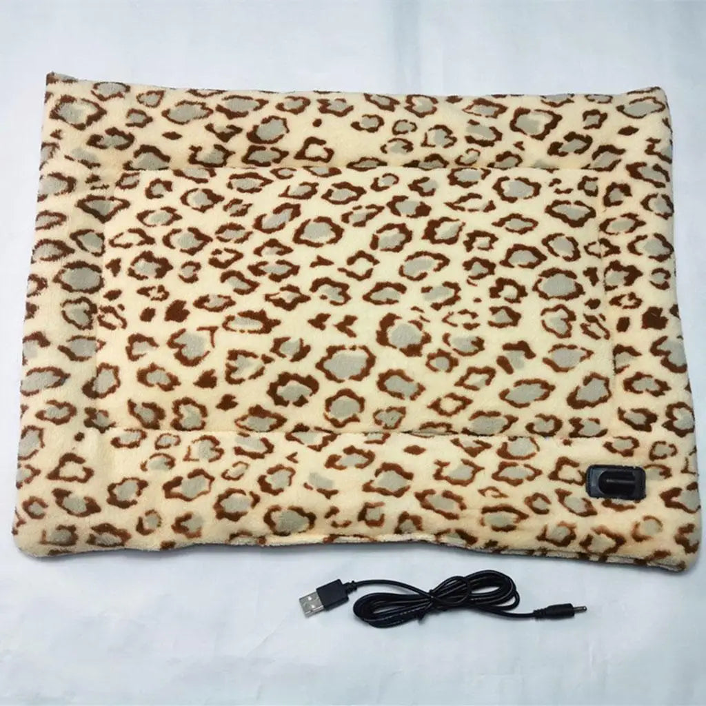 Adjustable USB Pet Heating Pad for Dogs & Cats