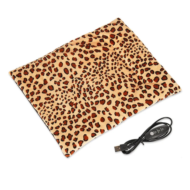 Adjustable USB Pet Heating Pad for Dogs & Cats