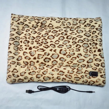 Adjustable USB Pet Heating Pad for Dogs & Cats
