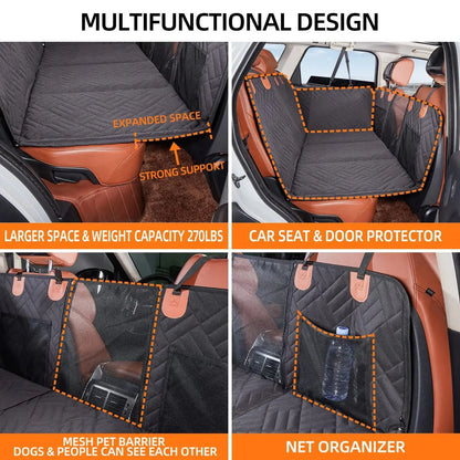 Backseat Extender Dog Car Seat