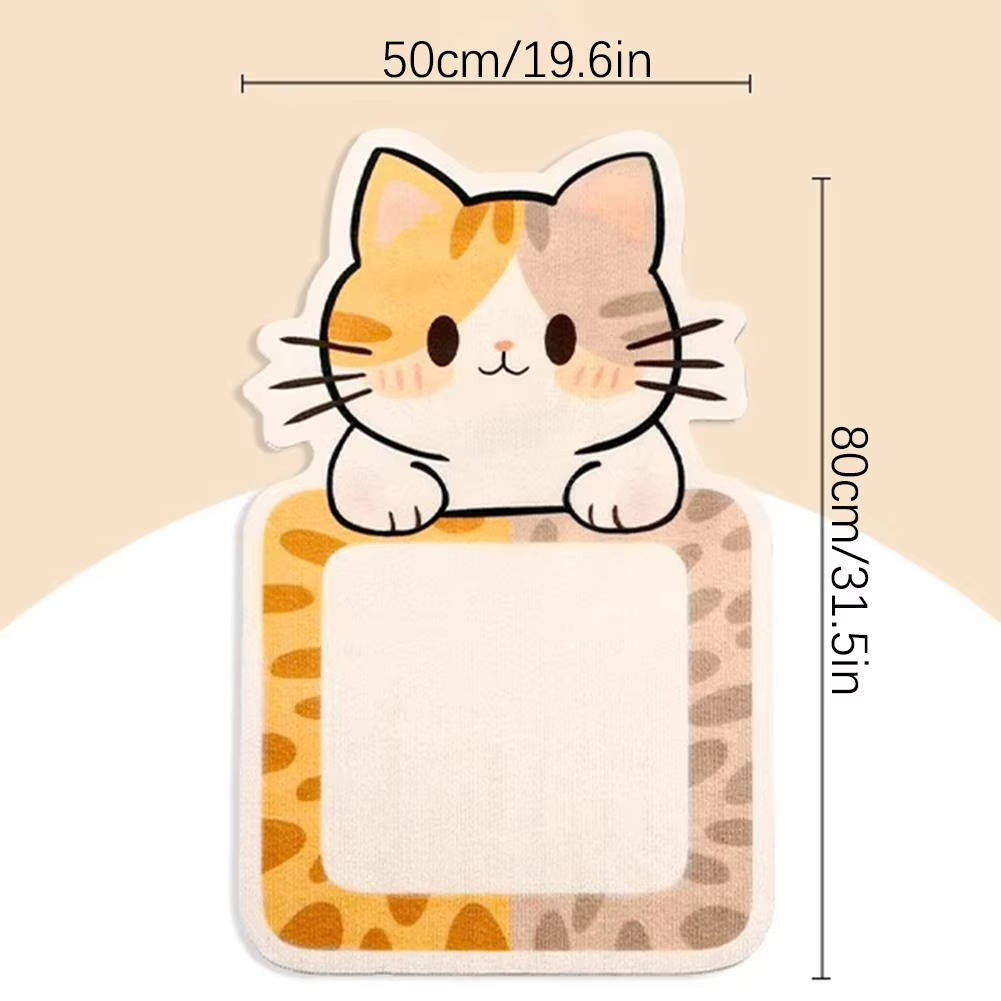 Window-Mounted Cat Hammock with Wooden Frame