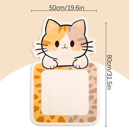 Window-Mounted Cat Hammock with Wooden Frame