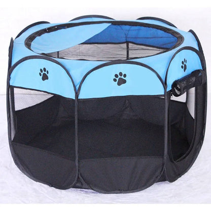 Portable Pet Playpen for Cats & Small Dogs