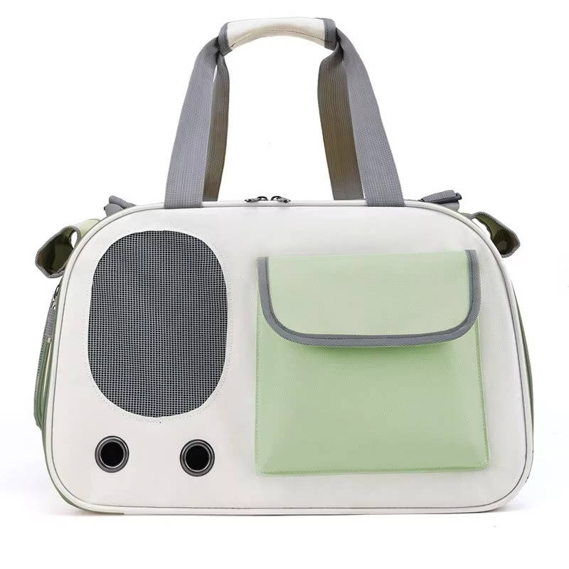Ventilated Travel Pet Carrier for Cats & Small Dogs