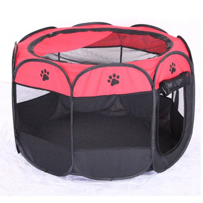 Portable Pet Playpen for Cats & Small Dogs