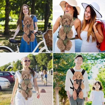 Hands-Free Dog Carrier Backpack for Small Dogs