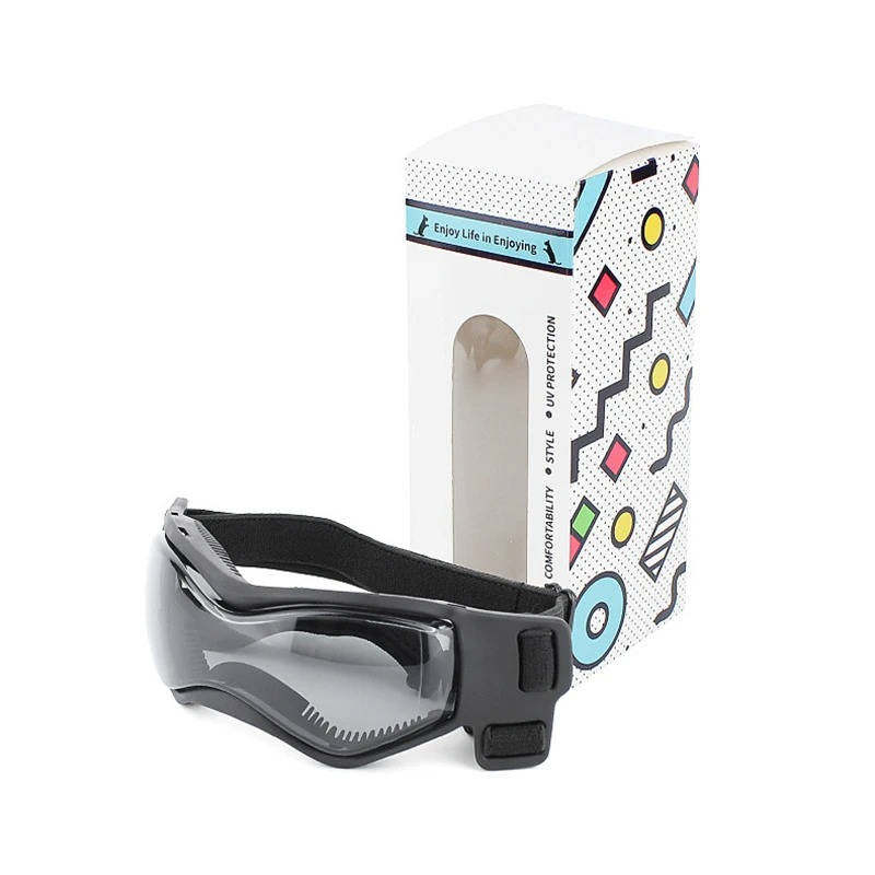 Protective Dog Goggles with Adjustable Straps