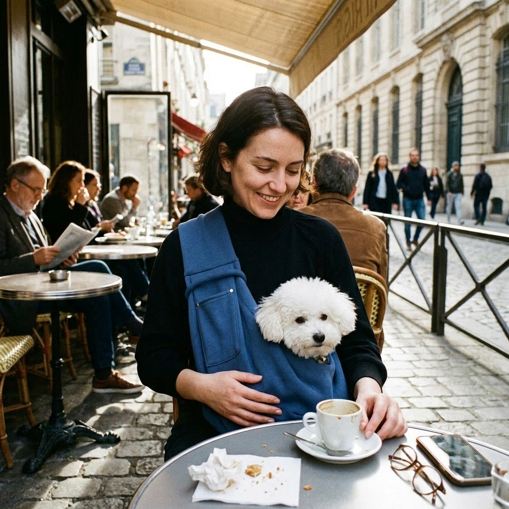 Crossbody Pet Sling Carrier for Small Dogs