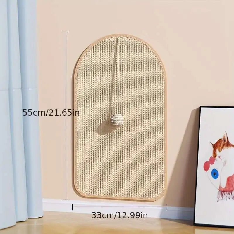 Wall-Mounted Sisal Cat Scratching Pad