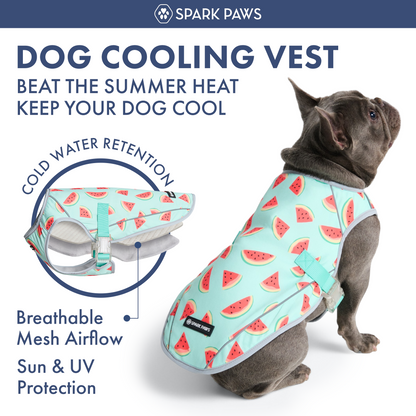 2-Pack Evaporative Dog Cooling Vests