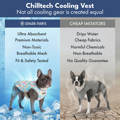 2-Pack Evaporative Dog Cooling Vests